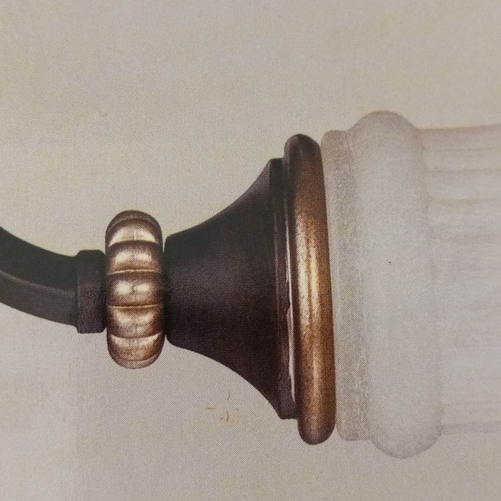 Bronze & Gold Bathroom Vanity Light Fixture, Modern 3- Light Antique - Picture 4 of 16